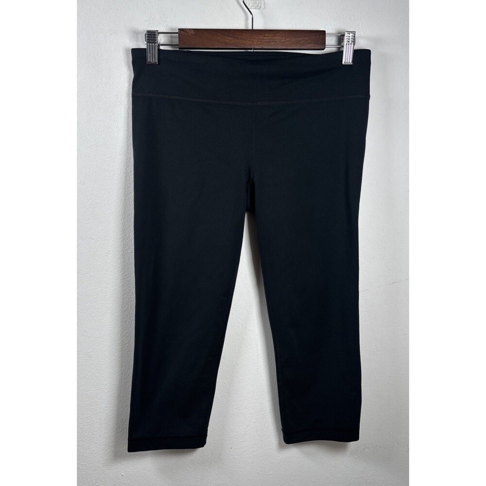 Under Armour AllSeasonGear Women’s Black Cropped Leggings Athletic Yoga Gym M